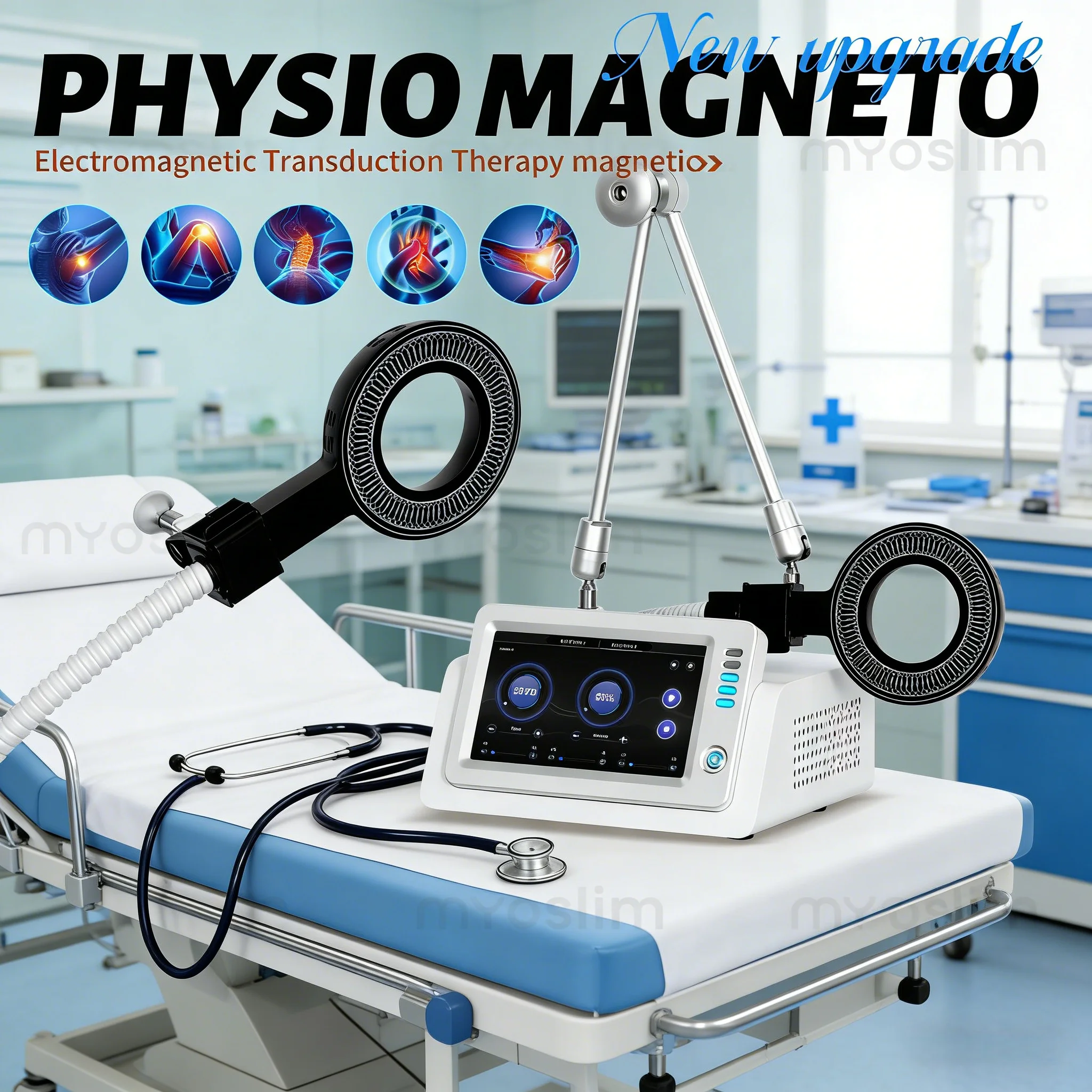 Portable Emtt Physio Magneto Therapy Magnetoterapia Pain Relief PEMF Sports Injury Therapy Magnetotherapy Physiotherapy Machine
Portable Emtt Physio Magneto Therapy Magnetoterapia Pain Relief PEMF Sports Injury Therapy Magnetotherapy Physiotherapy Machine