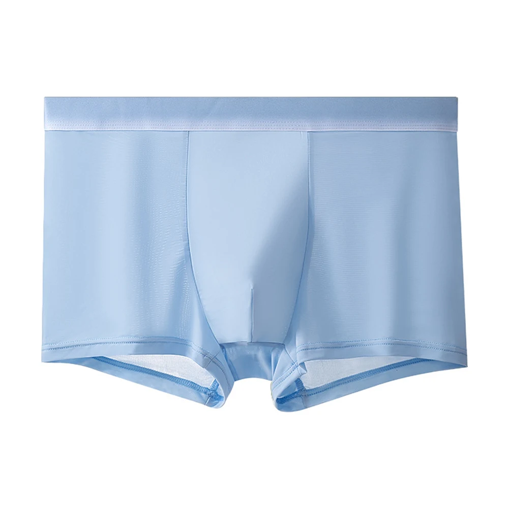 Men Daily Ice Silk Lightweight Middle Waist Underwear Shorts Solid Panties Boxers Briefs Underpants Seamless Men's Boxer Short
Men Daily Ice Silk Lightweight Middle Waist Underwear Shorts Solid Panties Boxers Briefs Underpants Seamless Men's Boxer Short