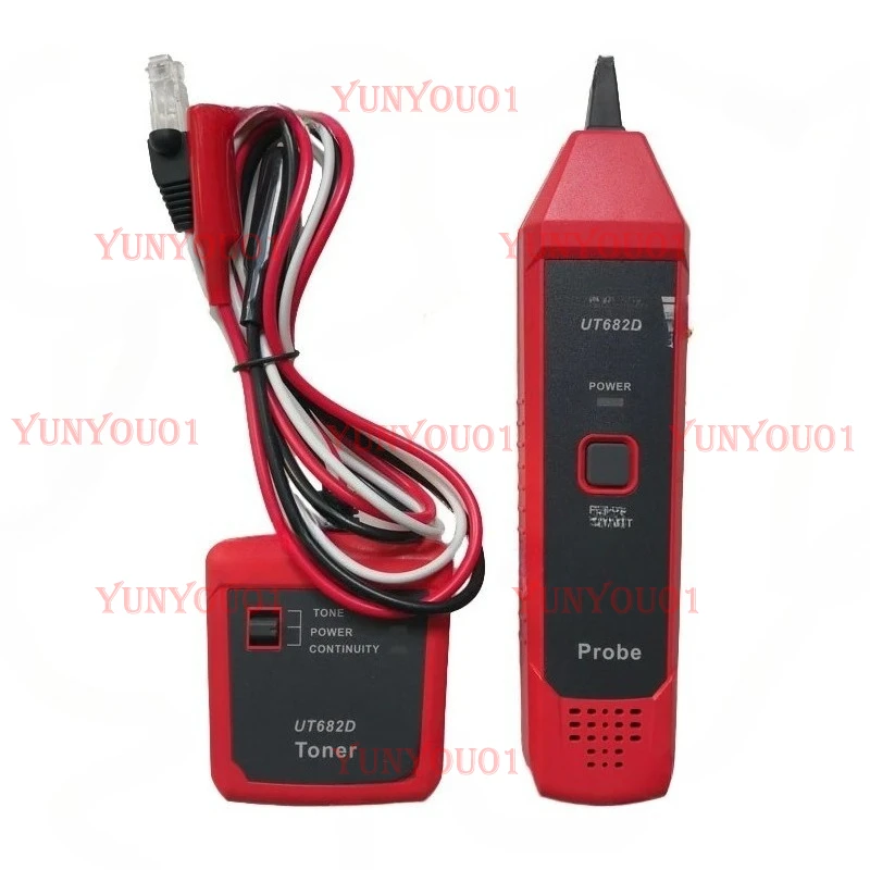 UNI-T UT682 Series Wire Tracker Toner Probe Telephone Line Network Cable Ethernet LAN Tester Calibration Detector Line Finder
UNI-T UT682 Series Wire Tracker Toner Probe Telephone Line Network Cable Ethernet LAN Tester Calibration Detector Line Finder