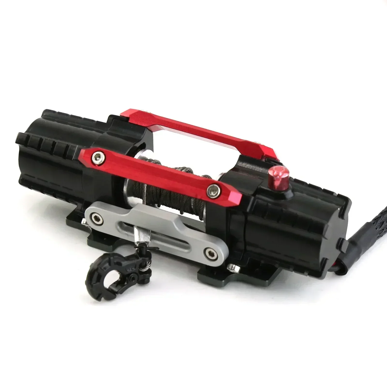 Dual Motor Metal Simulated Winch for 1/8 1/10 RC Crawler Car Axial SCX10 TRX4 RC4WD D90 KM2 Redcat YK4082 Upgrade Parts
Dual Motor Metal Simulated Winch for 1/8 1/10 RC Crawler Car Axial SCX10 TRX4 RC4WD D90 KM2 Redcat YK4082 Upgrade Parts