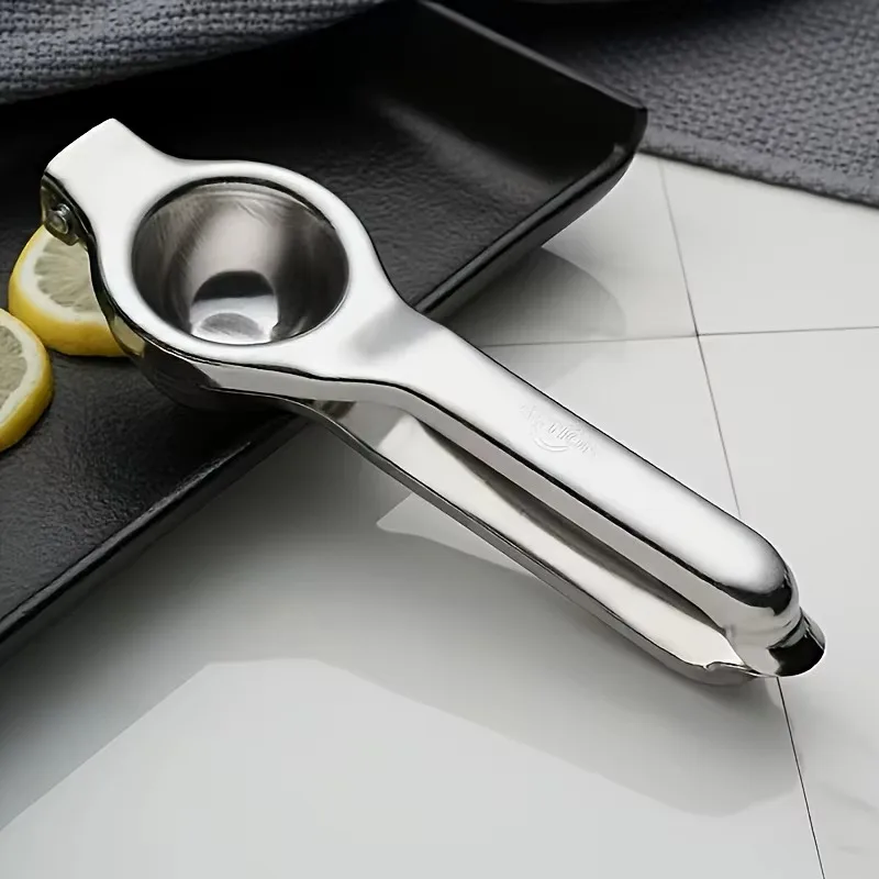 1pc Stainless Steel Lemon Juicer - Manual Efficient Juice Press, Easy to Use, for Home & Commercial Use, Fits Various Fruits
1pc Stainless Steel Lemon Juicer - Manual Efficient Juice Press, Easy to Use, for Home & Commercial Use, Fits Various Fruits