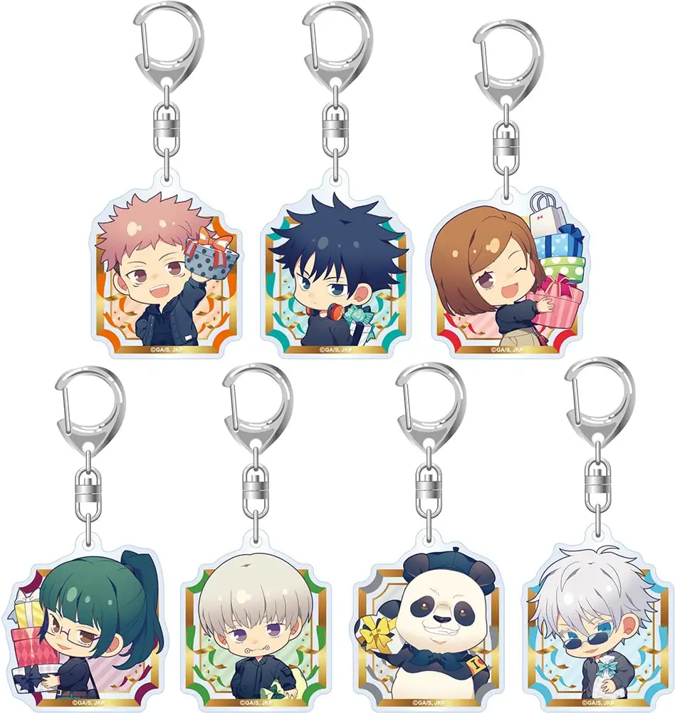 Jujutsu Kaisen Satoru Gojo Megumi Yuji Nobara Toge Anime Acrylic Keychain Pendant Present Ver. Chaveiro Llaveros Otaku Gift
Jujutsu Kaisen Satoru Gojo Megumi Yuji Nobara Toge Anime Acrylic Keychain Pendant Present Ver. Chaveiro Llaveros Otaku Gift