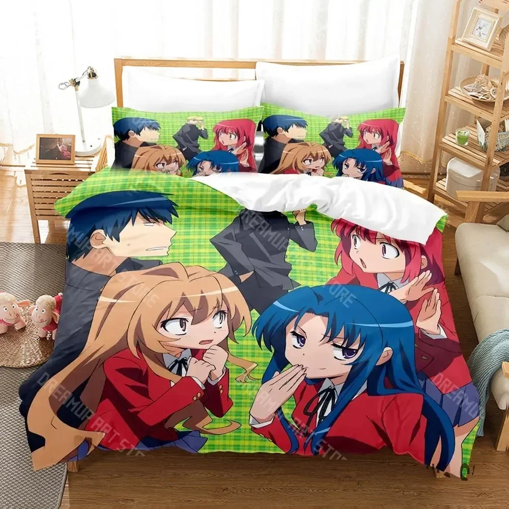 3D Print Kawaii Anime Toradora Bedding Set Single Twin Full Queen King Size Bed Set Aldult Kid Bedroom Duvetcover Sets
3D Print Kawaii Anime Toradora Bedding Set Single Twin Full Queen King Size Bed Set Aldult Kid Bedroom Duvetcover Sets