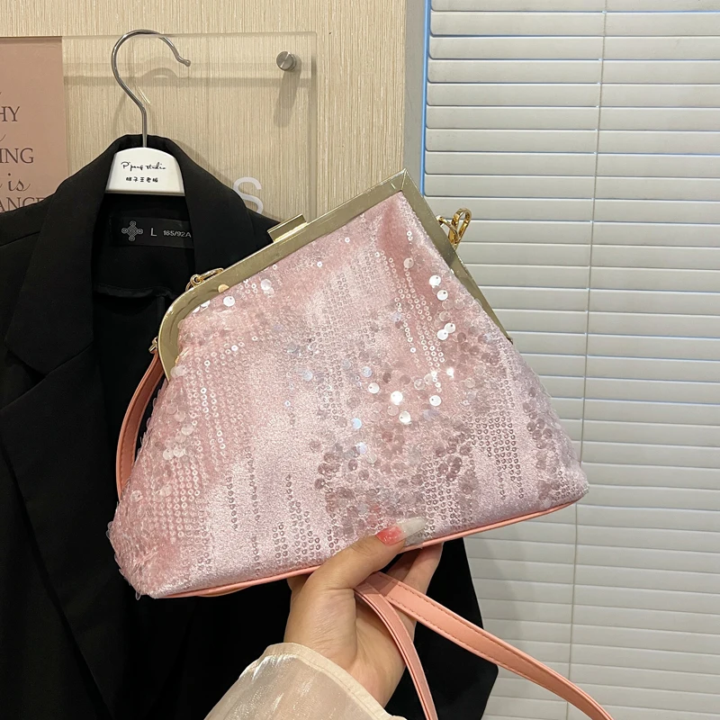 fashion Party Evening women's bag PROM Messenger bag Shining Wedding shoulder bag Sequined Purses Luxury Crossbody Bag For Women
fashion Party Evening women's bag PROM Messenger bag Shining Wedding shoulder bag Sequined Purses Luxury Crossbody Bag For Women