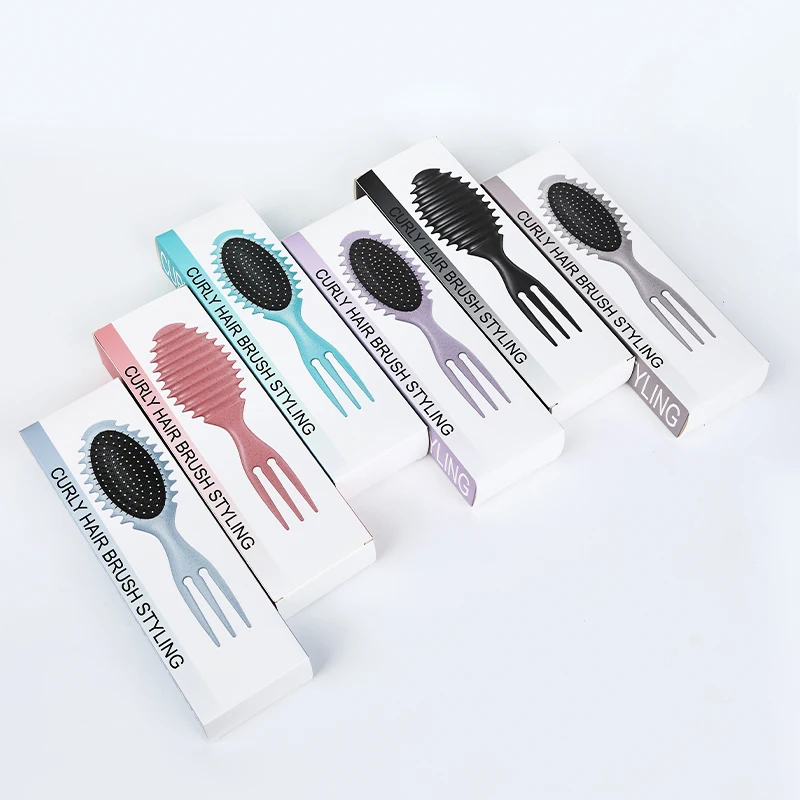 HairCurly Hair Brush Curl With Fork Define Styling Brush Boar Bristle Beard Comb Styling Brush Multi-purpose Home Tools
HairCurly Hair Brush Curl With Fork Define Styling Brush Boar Bristle Beard Comb Styling Brush Multi-purpose Home Tools