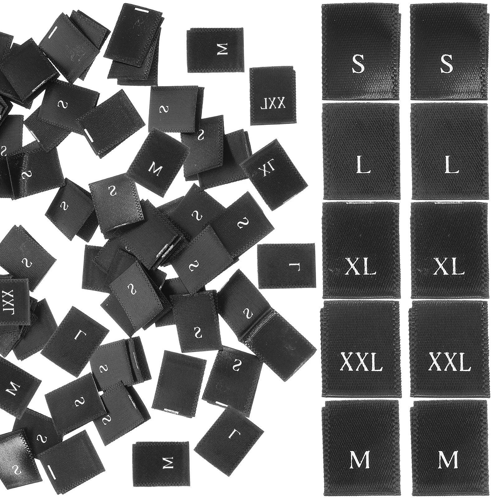 500pcs Size Labels for Clothing Universal Woven Fabric Tags Garments Sewing Clothes S M L XL XXL Clear Printing St Font
500pcs Size Labels for Clothing Universal Woven Fabric Tags Garments Sewing Clothes S M L XL XXL Clear Printing St Font