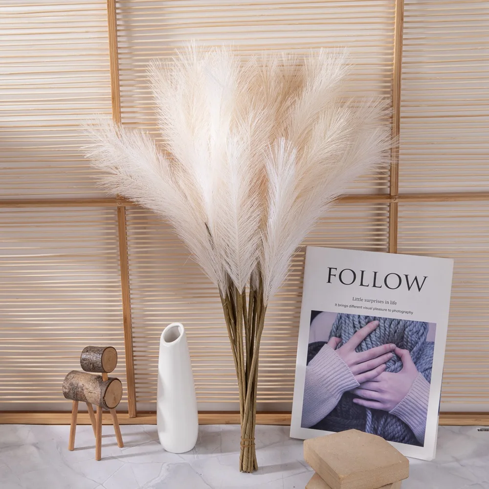 1pcs Artificial Flowers Plants Home Decor Artificial Pampas Grass Christmas Wedding Decoration Artificielle Decoration
1pcs Artificial Flowers Plants Home Decor Artificial Pampas Grass Christmas Wedding Decoration Artificielle Decoration