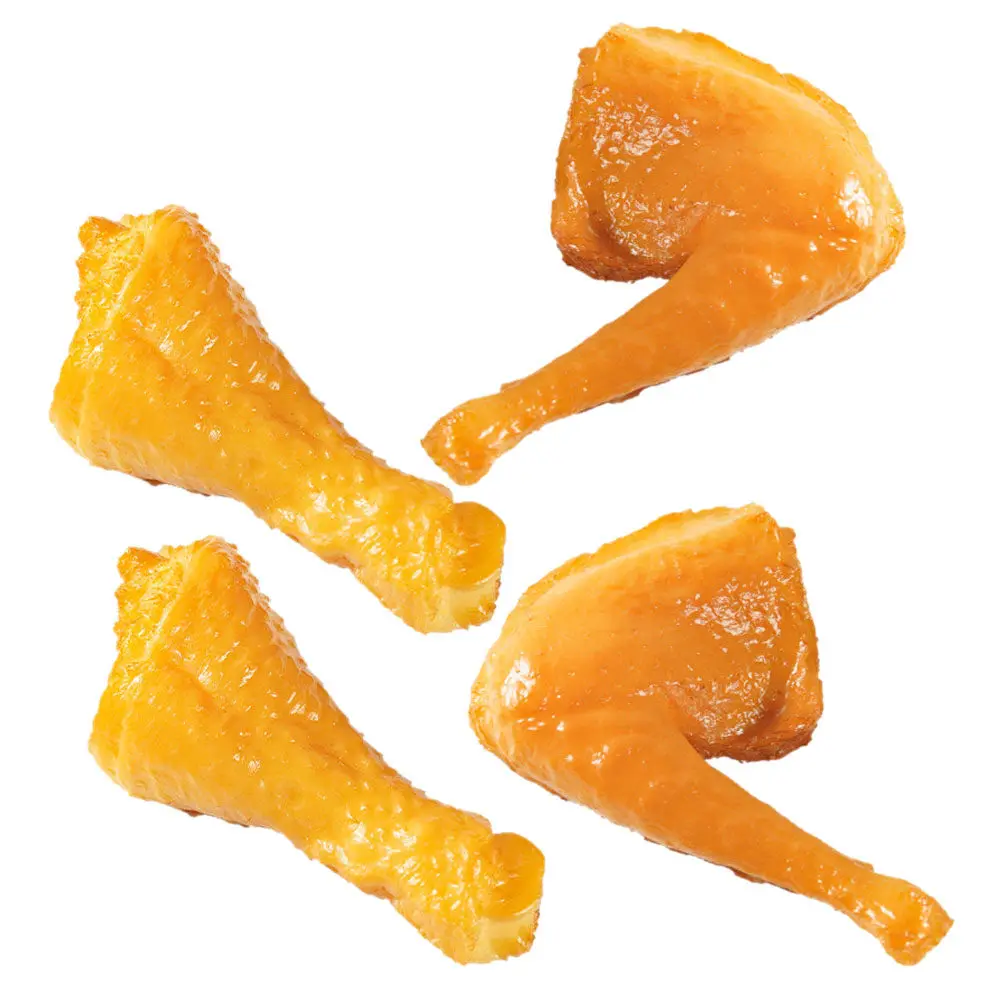 1Set Realistic Artificial Chicken Legs Food Simulation Fried Chicken Drumstick Pretend Kitchen Decor Fake Food Display Prop
1Set Realistic Artificial Chicken Legs Food Simulation Fried Chicken Drumstick Pretend Kitchen Decor Fake Food Display Prop