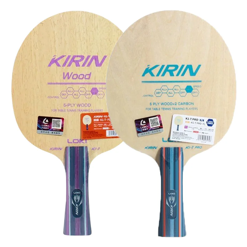 LOKI KIRIN K1-T Table Tennis Blade 5 Wood Ping Pong Blade Pure Wood for Entry Level Players
LOKI KIRIN K1-T Table Tennis Blade 5 Wood Ping Pong Blade Pure Wood for Entry Level Players