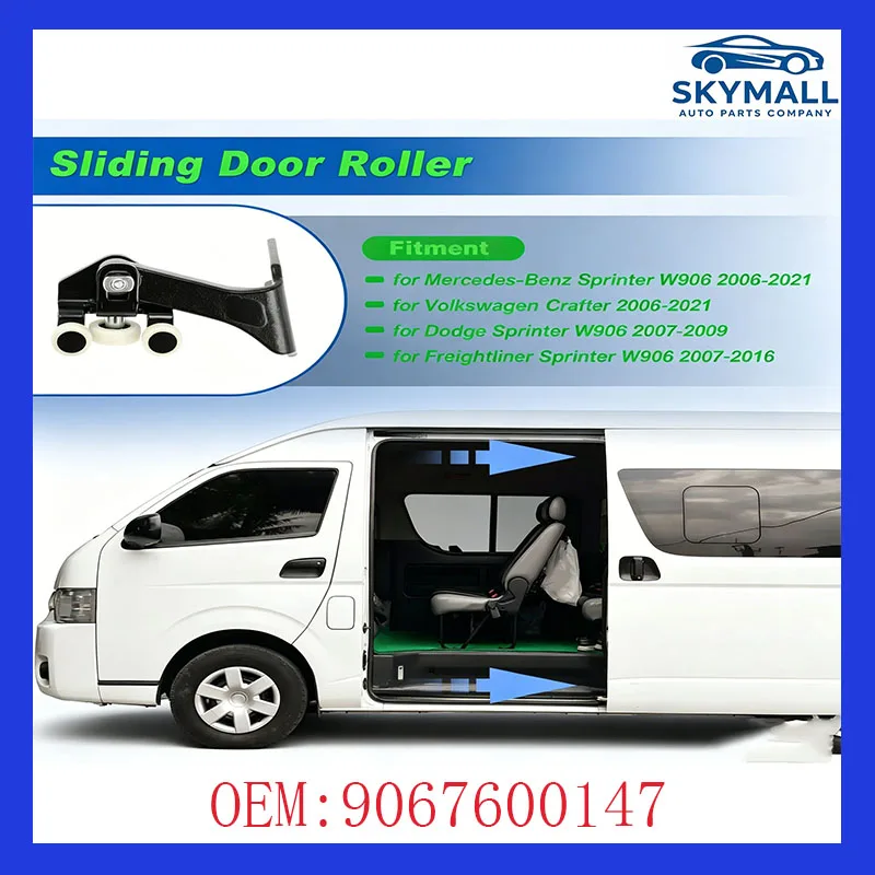 A9067600147 Sliding Door Roller For Mercedes Benz SPRINTER W906 Car Accessories 9067600147
A9067600147 Sliding Door Roller For Mercedes Benz SPRINTER W906 Car Accessories 9067600147
