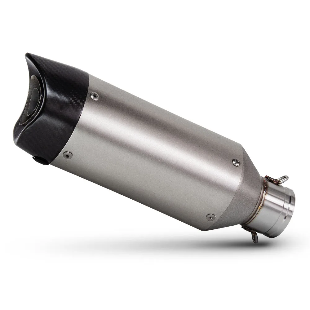 51mm Motorcycle Exhaust Universal Carbon Muffler with DB Killer For Z250 Ninja400 GSR400 GSXS150 G310GS RS457 R25 MT03 TNT125 R3
51mm Motorcycle Exhaust Universal Carbon Muffler with DB Killer For Z250 Ninja400 GSR400 GSXS150 G310GS RS457 R25 MT03 TNT125 R3