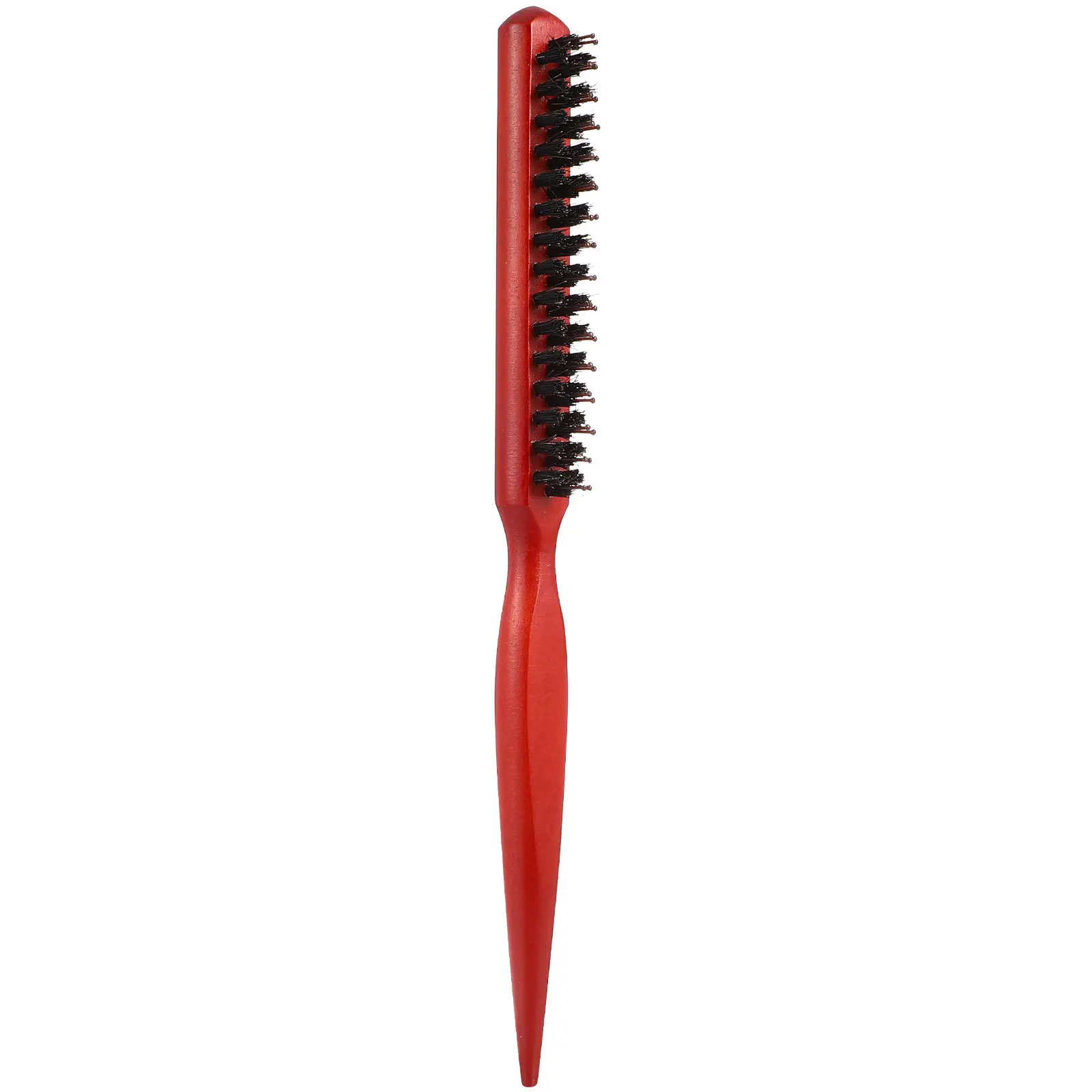 Bristles Hair Comb Wooden Handle Hair Brush Pointed Tail Hairdressing Comb Ergonomic Design Safe Wood Material for Home Salon
Bristles Hair Comb Wooden Handle Hair Brush Pointed Tail Hairdressing Comb Ergonomic Design Safe Wood Material for Home Salon