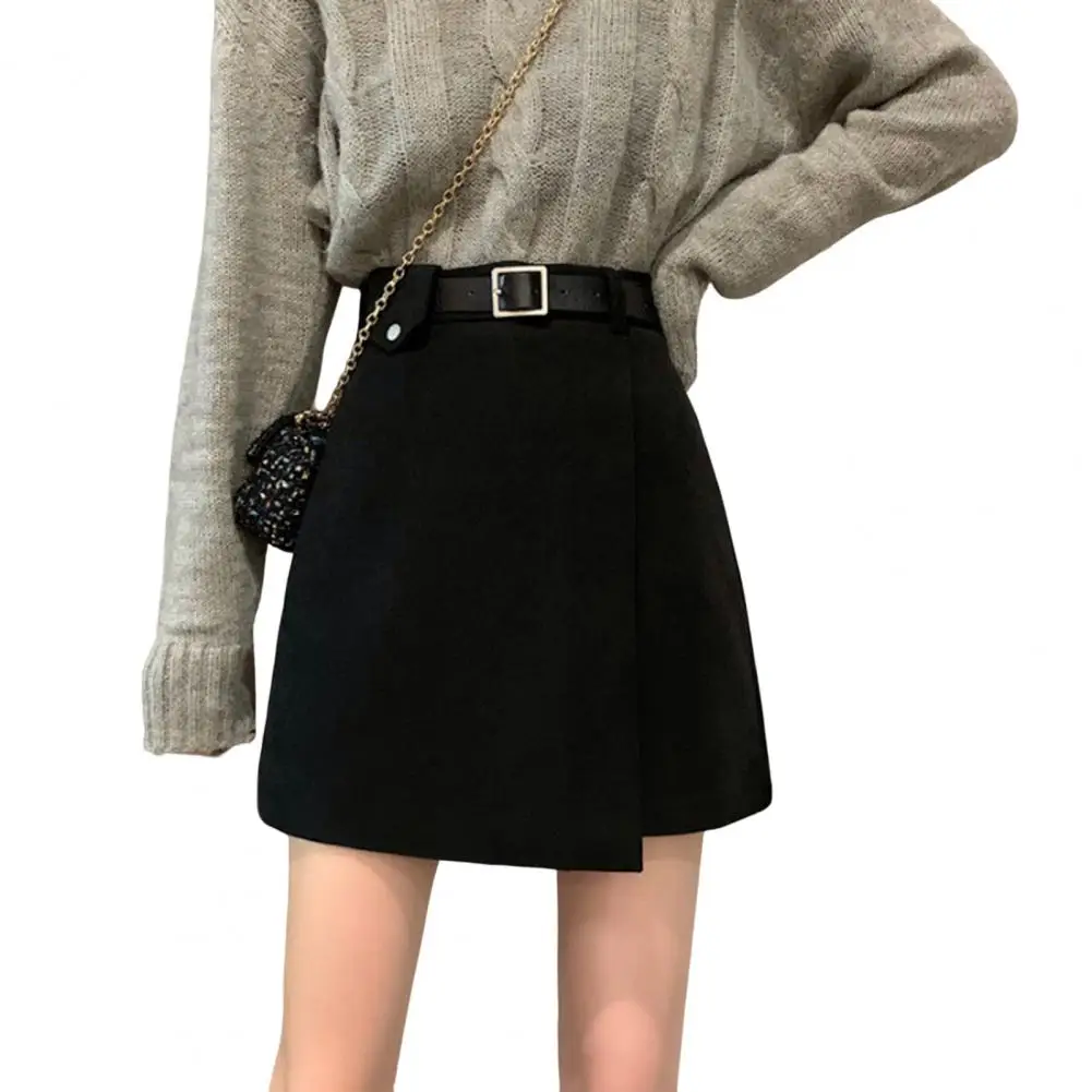 Autumn Women Mini Skirt Versatile Office Skirt High Waist Irregular A-Line Dress Female Clothing
Autumn Women Mini Skirt Versatile Office Skirt High Waist Irregular A-Line Dress Female Clothing