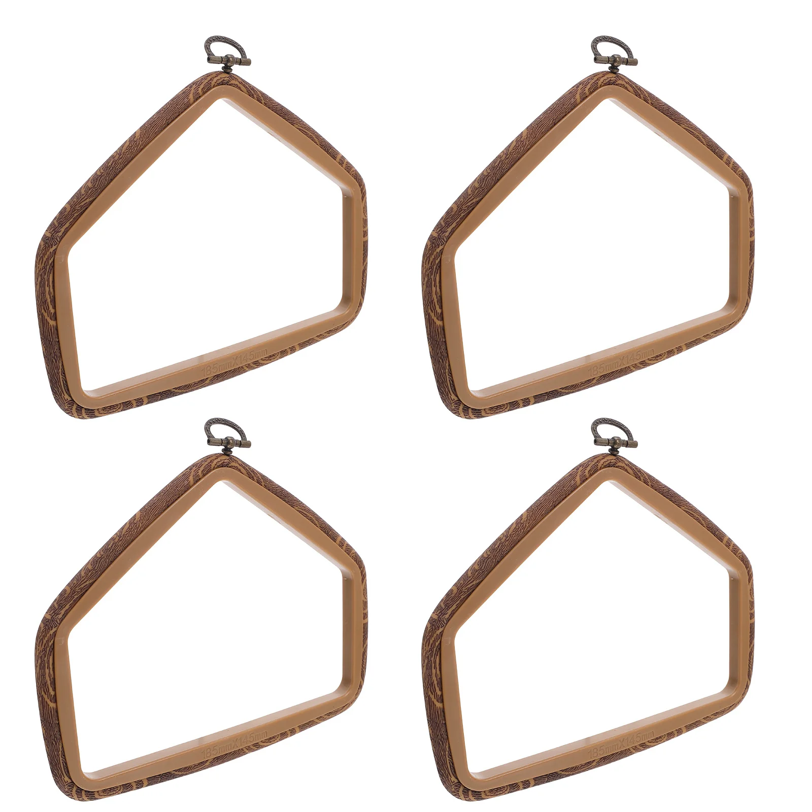 4Pcs Retro Embroidery Shape Imitated Wood Frame for DIY Cross Stitch Wall Decor Decorative Painting Craft Sewing
4Pcs Retro Embroidery Shape Imitated Wood Frame for DIY Cross Stitch Wall Decor Decorative Painting Craft Sewing