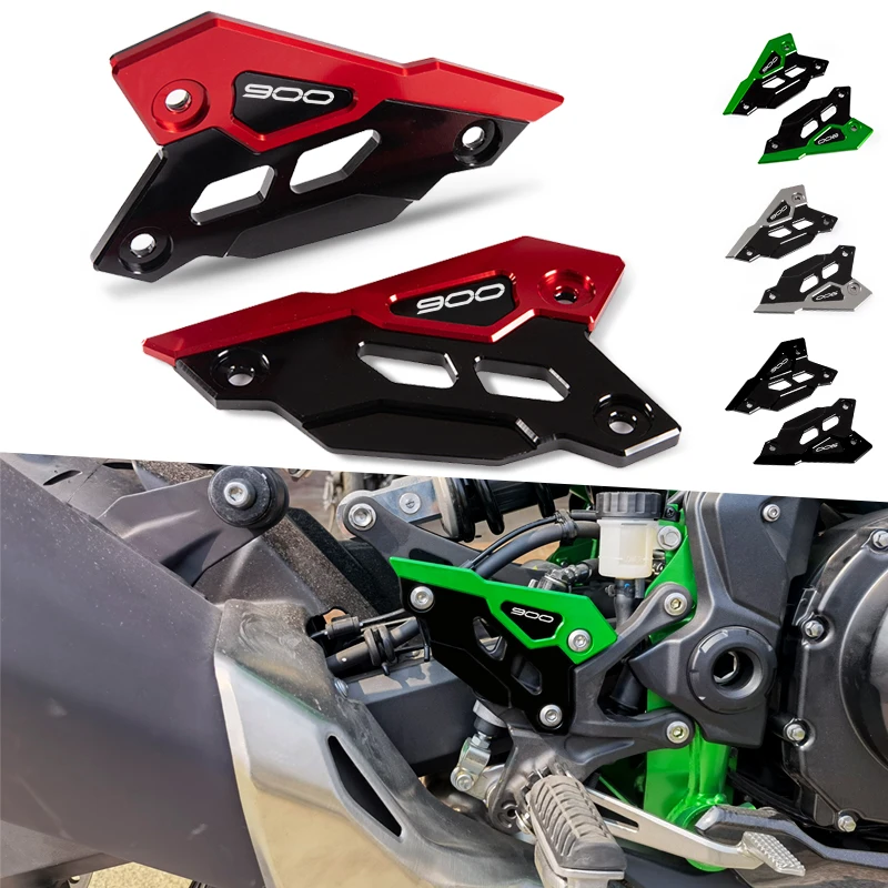 Motorcycle Pedal Guard Rear Pedal Guard Heel Plate Decorative For Kawasaki Z900 Z 900 2017-2022 2023 2024 2025 Accessories
Motorcycle Pedal Guard Rear Pedal Guard Heel Plate Decorative For Kawasaki Z900 Z 900 2017-2022 2023 2024 2025 Accessories