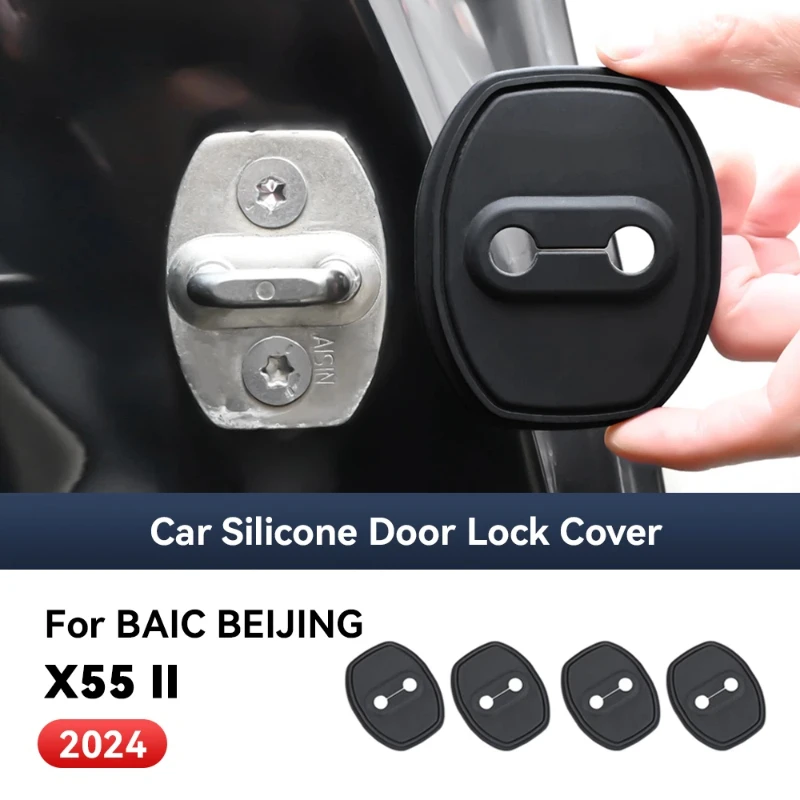 4pcs Car Decorat Accessories Silicone Protecte Auto Door Lock Latch Shock Absorber Cover For BAIC BEIJING X55 II 2024
4pcs Car Decorat Accessories Silicone Protecte Auto Door Lock Latch Shock Absorber Cover For BAIC BEIJING X55 II 2024