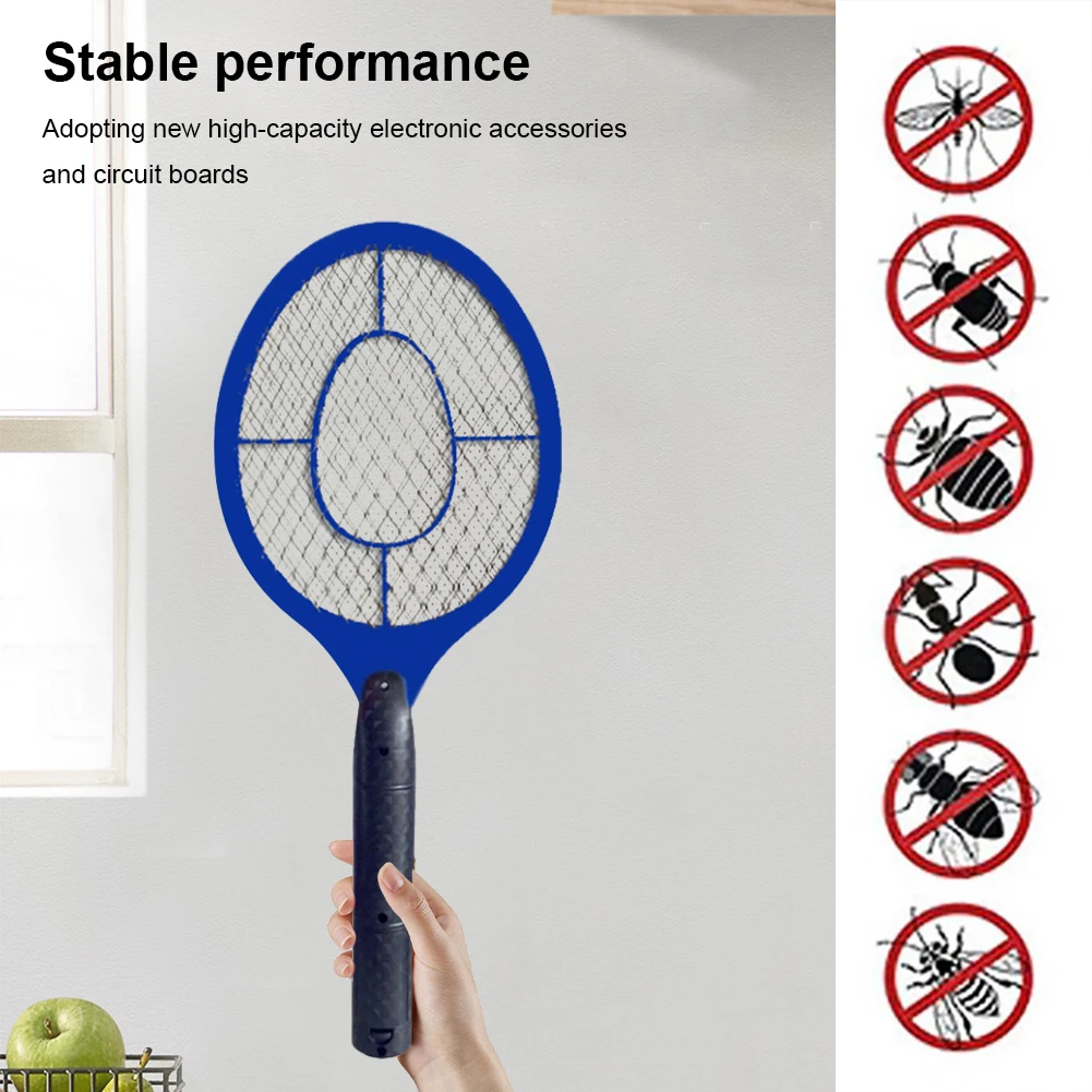 Electric Fly Insect Bug Zapper Bat Handheld Insect Fly Swatter Racket Anti Insect Mosquito Bug Zapper Swatter for Bedroom Insect
Electric Fly Insect Bug Zapper Bat Handheld Insect Fly Swatter Racket Anti Insect Mosquito Bug Zapper Swatter for Bedroom Insect