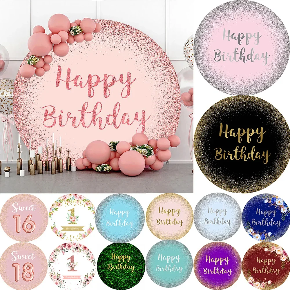 Happy Birthday Party Round Decoration Photography Photo Background Glitter Custom Studio Shoot Prop Backdrop Girl Baby Photozone
Happy Birthday Party Round Decoration Photography Photo Background Glitter Custom Studio Shoot Prop Backdrop Girl Baby Photozone