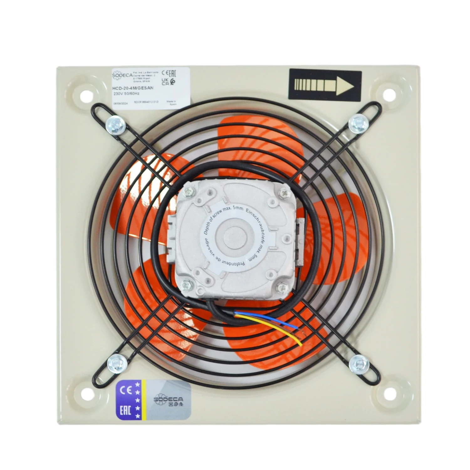 Atlas Copco Air Compressor Spare Parts Fan 1636005002 230V 50/60HZ
Atlas Copco Air Compressor Spare Parts Fan 1636005002 230V 50/60HZ