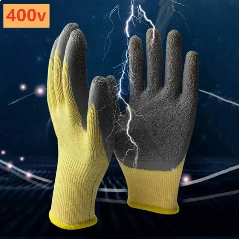 1 Pair Anti-electricity Security Protection Gloves Rubber Electrician Work Gloves Protective Tool 400v Insulating Gloves
1 Pair Anti-electricity Security Protection Gloves Rubber Electrician Work Gloves Protective Tool 400v Insulating Gloves