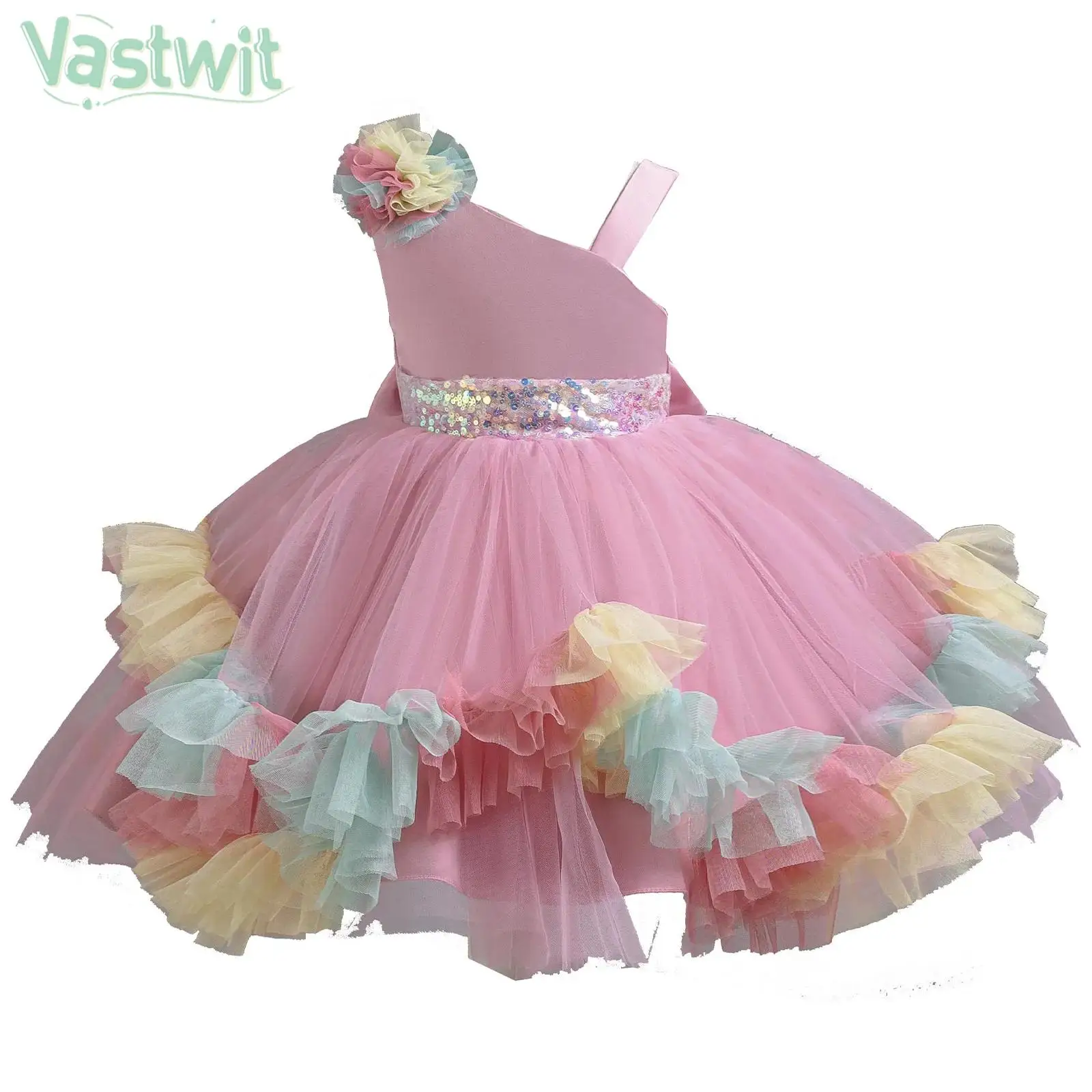 Toddler Girls One Shoulder 3D Flower Mesh Tutu Princess Dress Birthday Party Wedding Evening Pageant Prom Formal Ball Gown
Toddler Girls One Shoulder 3D Flower Mesh Tutu Princess Dress Birthday Party Wedding Evening Pageant Prom Formal Ball Gown