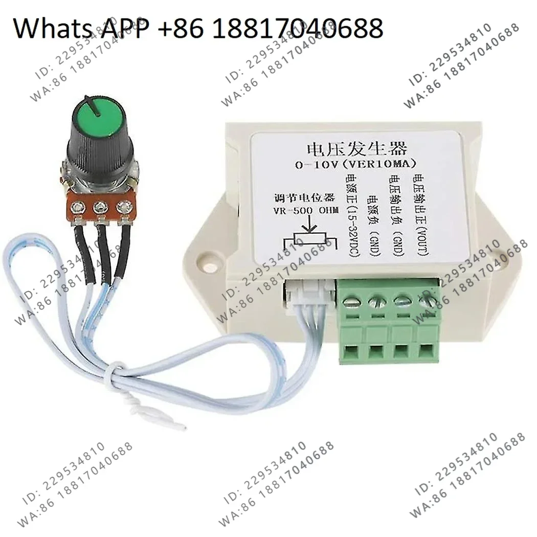 Voltage generator 0-10V 0-5V 0-3.3 V Analog occurs, variable voltage sends
Voltage generator 0-10V 0-5V 0-3.3 V Analog occurs, variable voltage sends