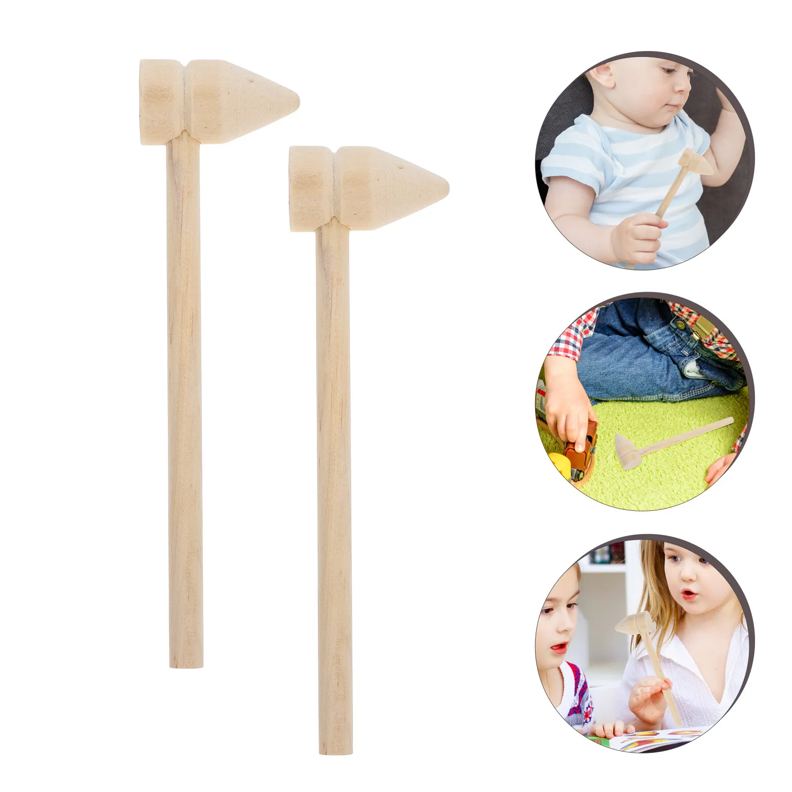 5Pcs Small Wooden Hammers for Kids Ergonomic Mini Mallets Safe Smooth Edges Build Blocks Archaeology Role Play Zhou
5Pcs Small Wooden Hammers for Kids Ergonomic Mini Mallets Safe Smooth Edges Build Blocks Archaeology Role Play Zhou