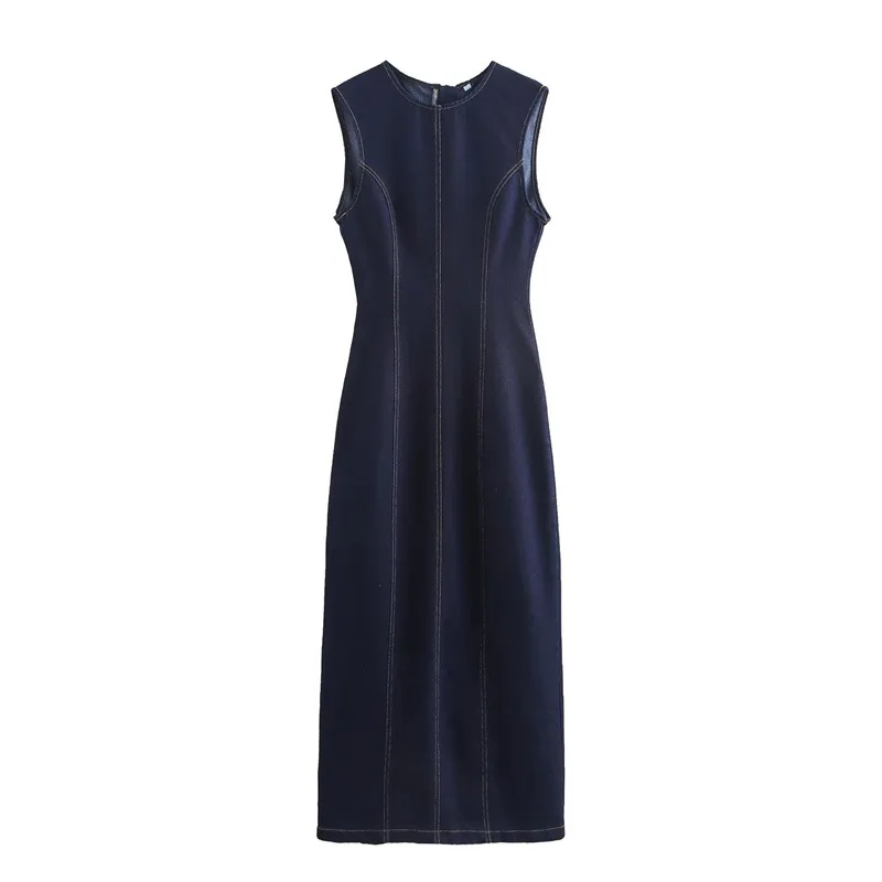 Hot Sale2025Autumn New Women's Dress Fashionable Sleeveless French Style Round Neck Dress
Hot Sale2025Autumn New Women's Dress Fashionable Sleeveless French Style Round Neck Dress