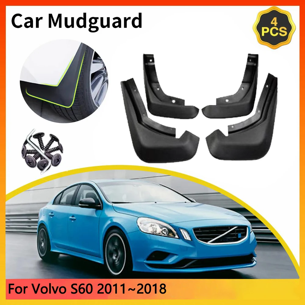 Для Volvo S60 2011 ~ 2018 2012 2013 2014 2015 MK2 автомобильные брызговики брызговики брызговики аксессуары для крыльев авто
Для Volvo S60 2011 ~ 2018 2012 2013 2014 2015 MK2 автомобильные брызговики брызговики брызговики аксессуары для крыльев авто