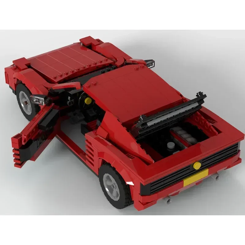 MOC-132825 Red New Classic Supercar Building Blocks Model • 1059 Parts MOC Creative Building Blocks Children's Birthday Toy Gift
MOC-132825 Red New Classic Supercar Building Blocks Model • 1059 Parts MOC Creative Building Blocks Children's Birthday Toy Gift