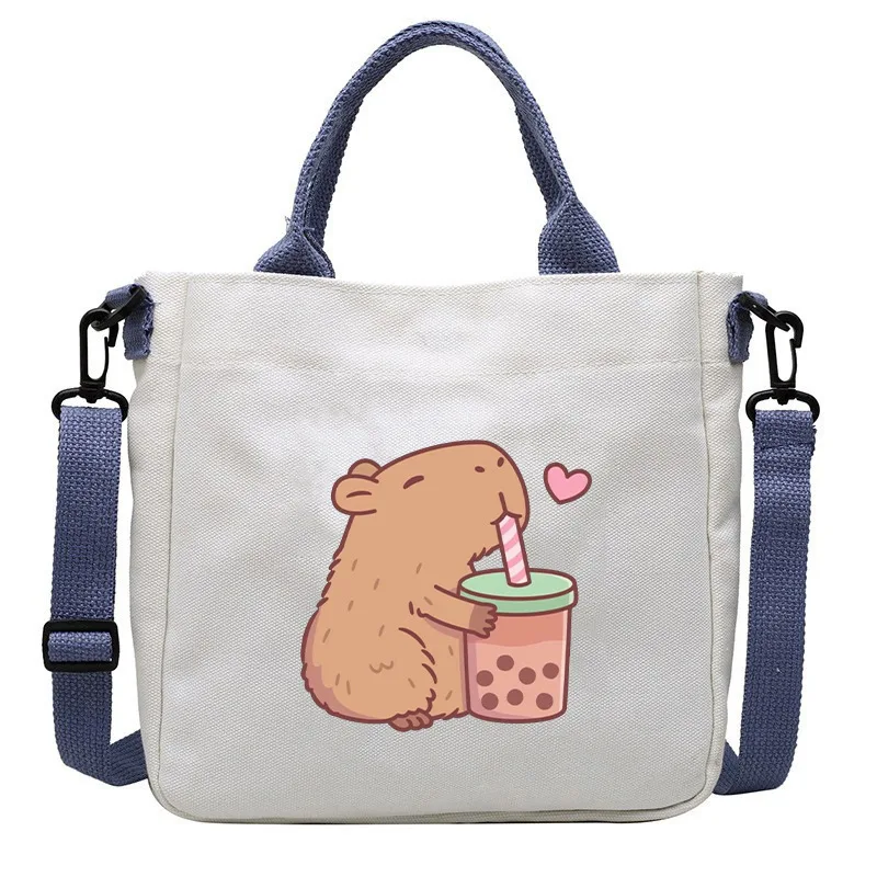 Cute Capybara Women Canvas Tote Bags Cartoon Anime Printed Figures Messenger Storage Bags Fashion Cute Satchel Bag Boys Girls
Cute Capybara Women Canvas Tote Bags Cartoon Anime Printed Figures Messenger Storage Bags Fashion Cute Satchel Bag Boys Girls