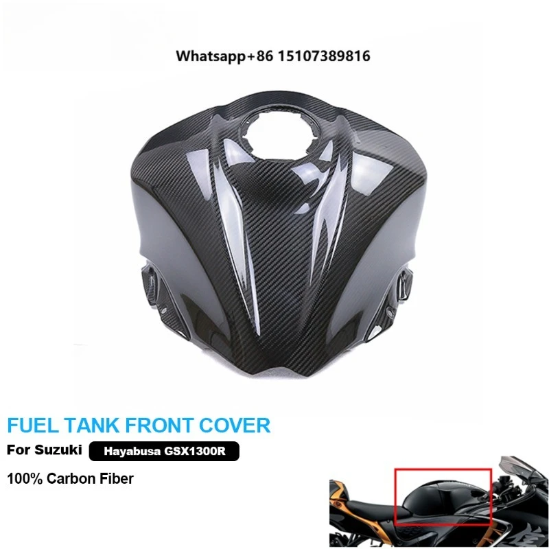 3K Dry Carbon Fiber Motorcycle Accessories Fuel Tank Front Cover for GSX1300R Hayabusa 2021-2024
3K Dry Carbon Fiber Motorcycle Accessories Fuel Tank Front Cover for GSX1300R Hayabusa 2021-2024