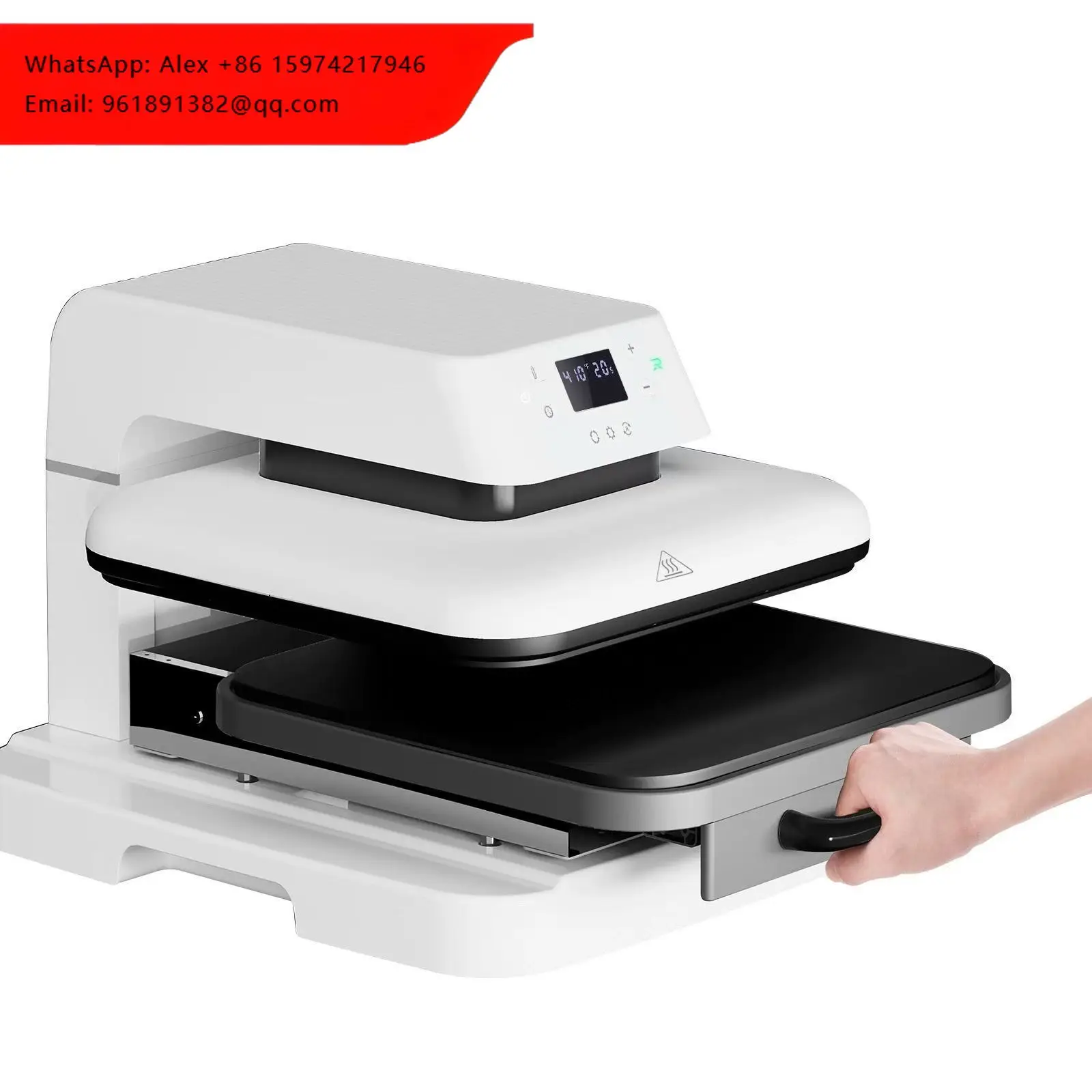 Factory Price New Model Automatic Electric Heat Press Machines Work With DTF Printing For T Shirt Clothes Transfer
Factory Price New Model Automatic Electric Heat Press Machines Work With DTF Printing For T Shirt Clothes Transfer