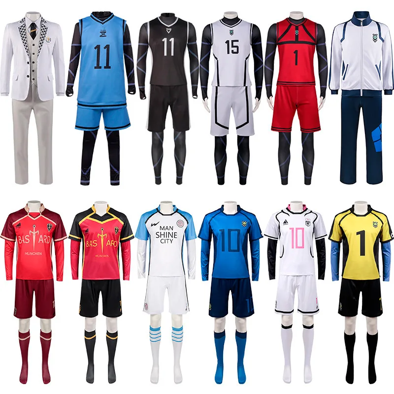 Blue11 Cosplay Costume Jersey Onesie Suit Anime Clothes Blue Sportswear Sport Wear Jerseys
Blue11 Cosplay Costume Jersey Onesie Suit Anime Clothes Blue Sportswear Sport Wear Jerseys