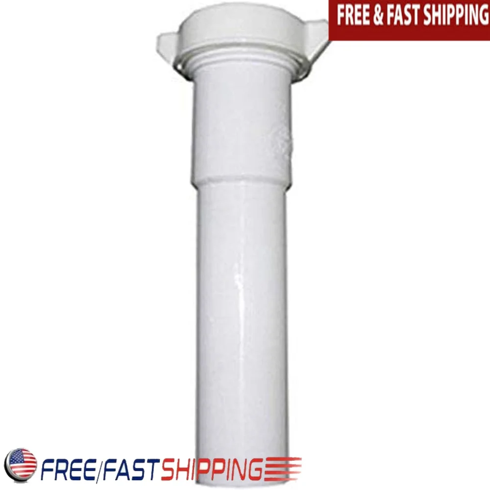 Белый пластиковый трубчатый удлинитель скольжения 1-1/2 дюйма O D 6-дюймовый комплект сливной трубки с гайками, шайбами, кухни, ванной комнаты
Белый пластиковый трубчатый удлинитель скольжения 1-1/2 дюйма O D 6-дюймовый комплект сливной трубки с гайками, шайбами, кухни, ванной комнаты