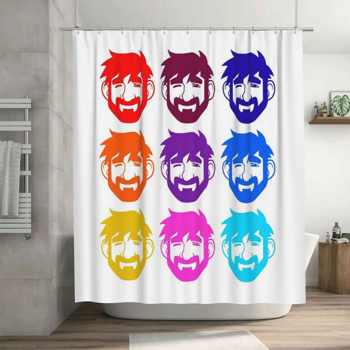 Занавеска для душа BEARS IN THE AIR, полиэстеровая, водонепроницаемая, с крючками
Занавеска для душа BEARS IN THE AIR, полиэстеровая, водонепроницаемая, с крючками