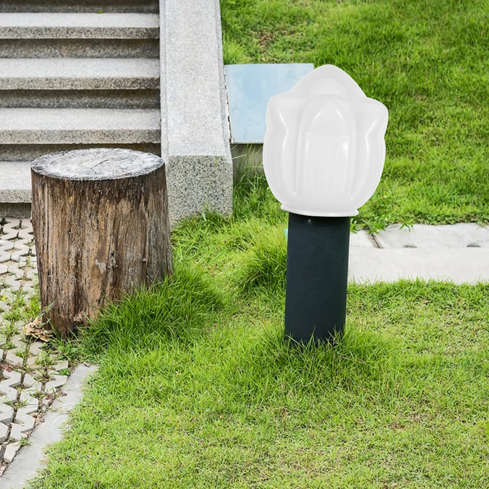 Lotus Flower Outdoor Lamp Shade Weatherproof White Acrylic Light Globe Decorative Modern Lamp Post Cover for Garden Path
Lotus Flower Outdoor Lamp Shade Weatherproof White Acrylic Light Globe Decorative Modern Lamp Post Cover for Garden Path