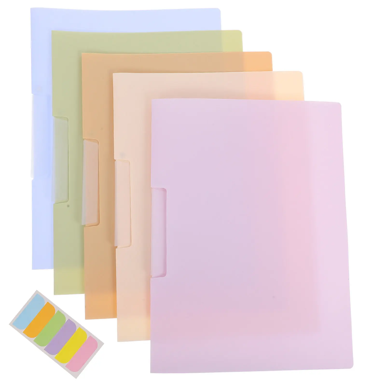 5Pcs A4 Rotating Side-Opening Clip File Folder PP Document Organizer for School Office Presentation Report Resume Portfolio
5Pcs A4 Rotating Side-Opening Clip File Folder PP Document Organizer for School Office Presentation Report Resume Portfolio