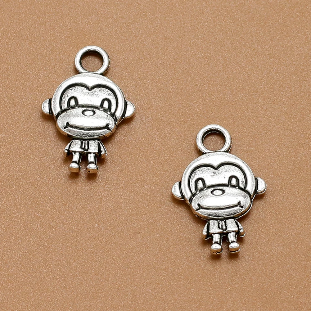 20pcs Monkey Charms for DIY Necklace Bracelet Earrings Jewelry Making Pendants Jewelry Making Pendants Accessories Gifts
20pcs Monkey Charms for DIY Necklace Bracelet Earrings Jewelry Making Pendants Jewelry Making Pendants Accessories Gifts