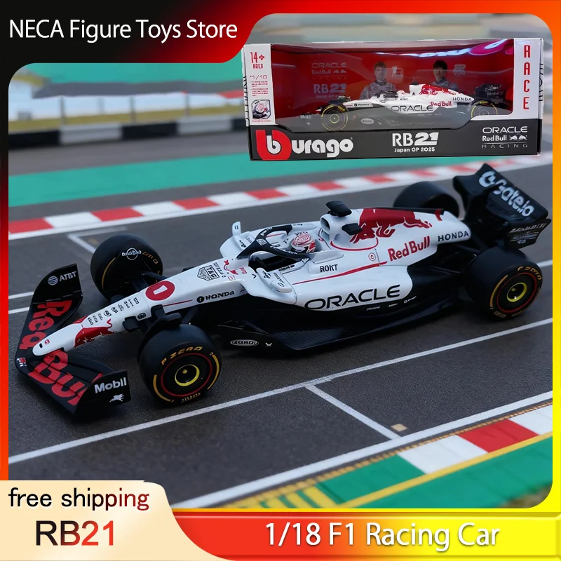 1:18 Bburago RB21 F1 Racing Car Japan GP 2025 Special Livery Alloy Diecast Model With Display Base Toys Gift For Boys
1:18 Bburago RB21 F1 Racing Car Japan GP 2025 Special Livery Alloy Diecast Model With Display Base Toys Gift For Boys