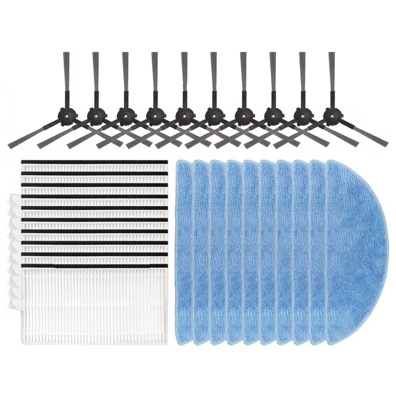 Retail For ECOVACS YEEDI Y1 PRO / Y1 PRO PLUS Robot Vacuum Cleaner Accessories Side Brush Hepa Filter Mop Replacement
Retail For ECOVACS YEEDI Y1 PRO / Y1 PRO PLUS Robot Vacuum Cleaner Accessories Side Brush Hepa Filter Mop Replacement