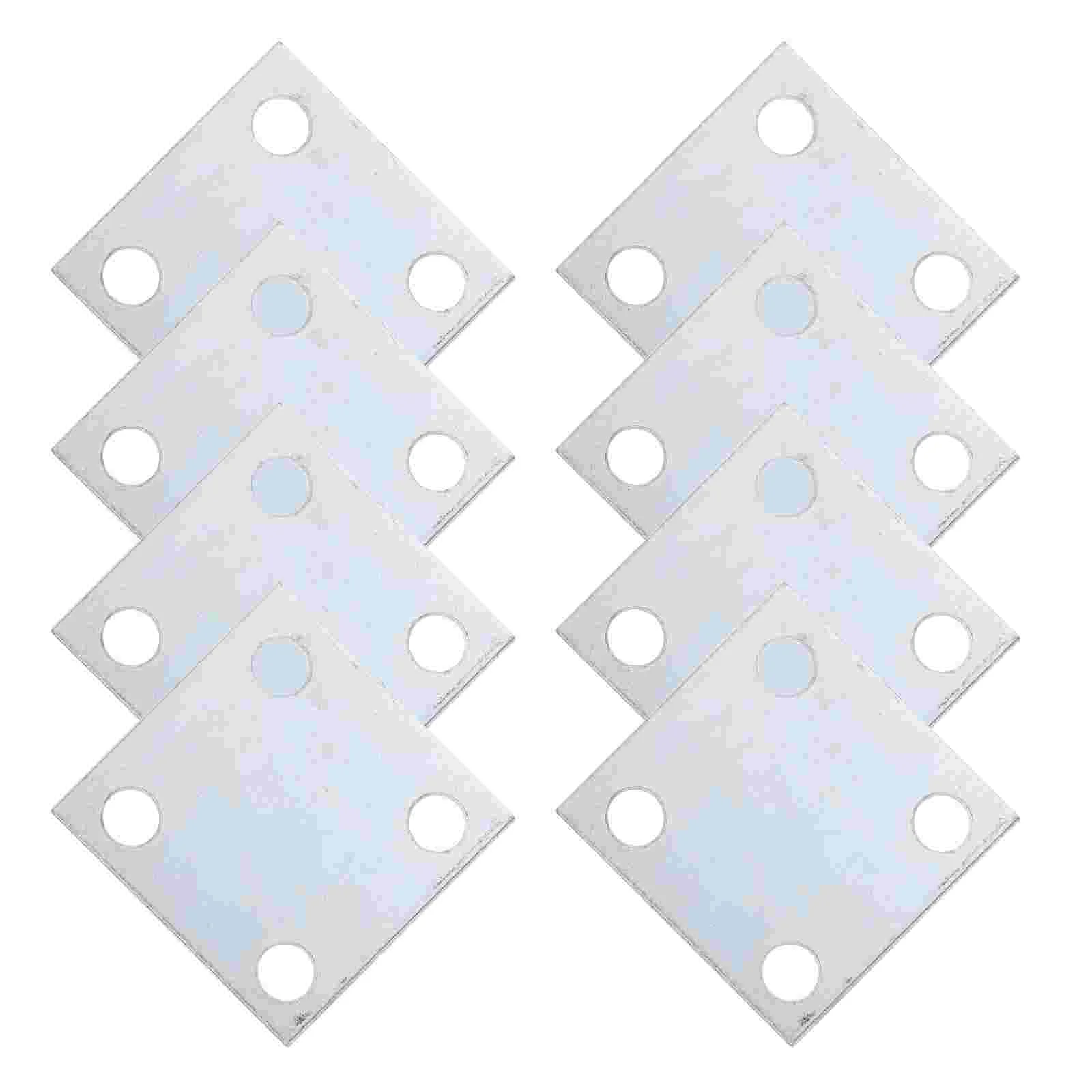8 Pcs Embedded Steel Plate with Holes Welding Part Heavy Duty Square Weldable for General Use Base Iron Frame Supply
8 Pcs Embedded Steel Plate with Holes Welding Part Heavy Duty Square Weldable for General Use Base Iron Frame Supply
