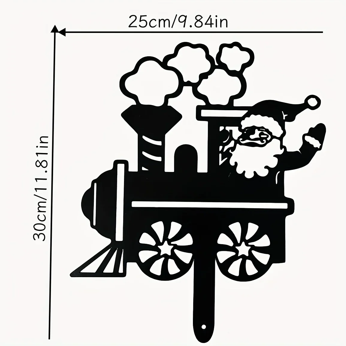 CIFBUY Deco Metal Decoration Santa Claus Christmas Train Snowflake Decoration Metal Outdoor Decor Garden Yard Holiday Decor Birt
CIFBUY Deco Metal Decoration Santa Claus Christmas Train Snowflake Decoration Metal Outdoor Decor Garden Yard Holiday Decor Birt
