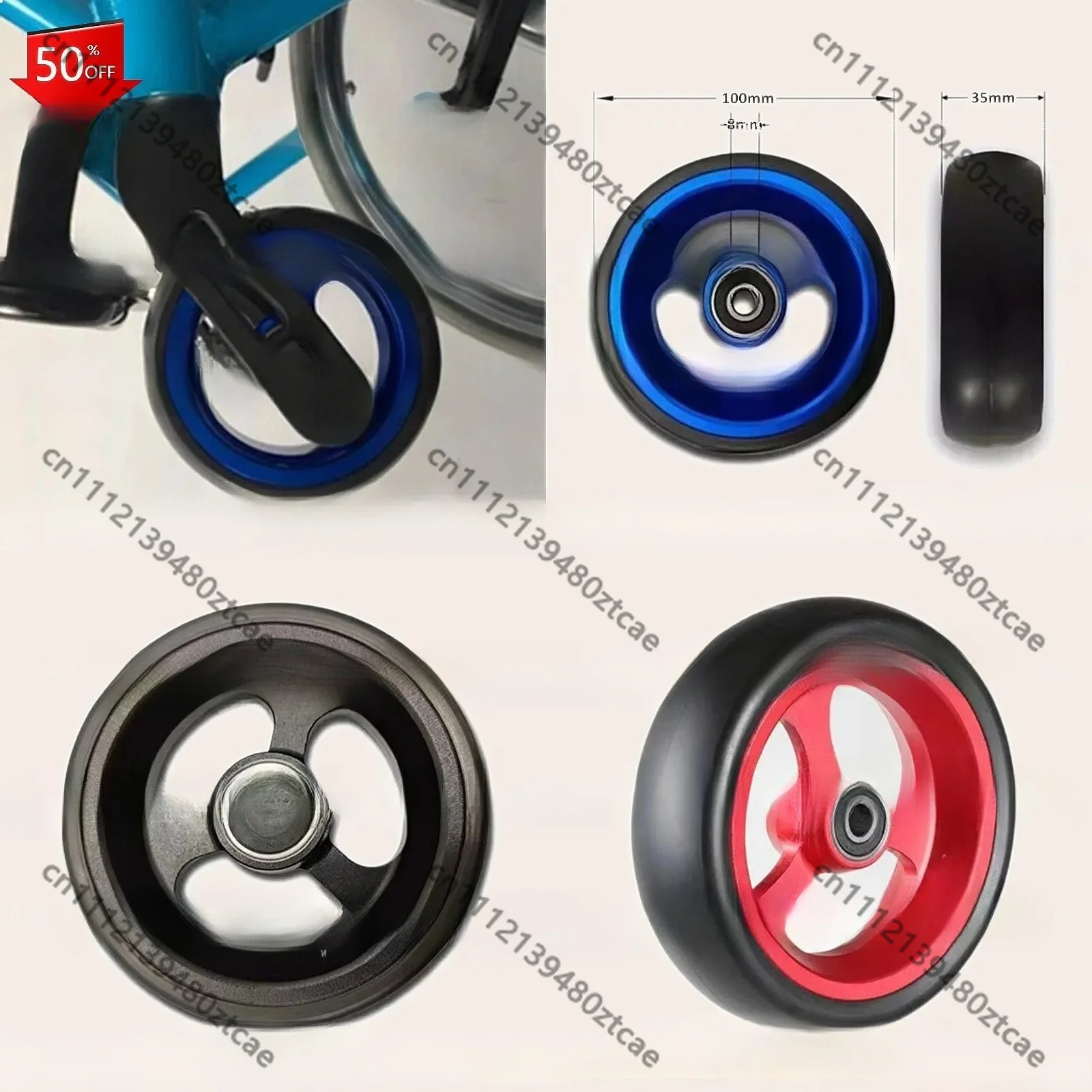 4 inch Front Roll Caster Wheels for Light Sports Wheelchair Accessories
4 inch Front Roll Caster Wheels for Light Sports Wheelchair Accessories