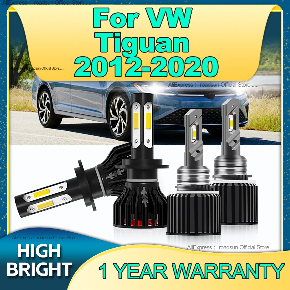 2/4Pcs LED Car Headlight H7 H15 Light Bulbs 30000LM 6000K Lamp For VW Tiguan 2012 2013 2014 2015 2016 2017 2018 2019 2020
2/4Pcs LED Car Headlight H7 H15 Light Bulbs 30000LM 6000K Lamp For VW Tiguan 2012 2013 2014 2015 2016 2017 2018 2019 2020
