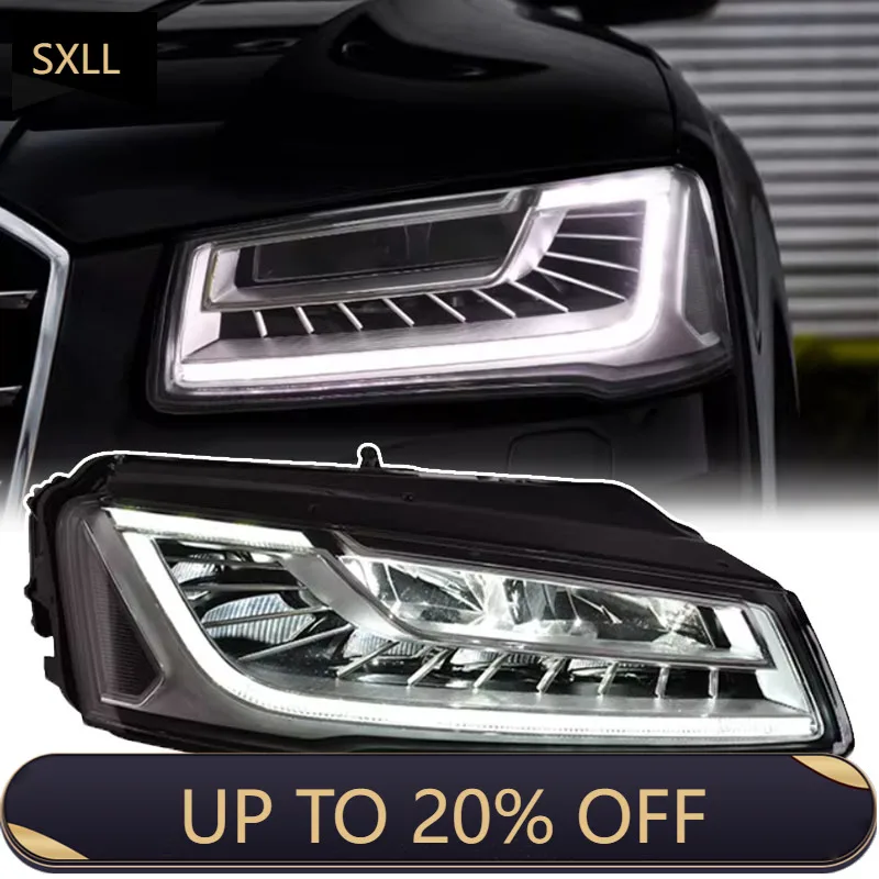 SXLL For Headlights 2014 2015 2016 2017 A8L Modified DRL Headlight Assembly Auto Parts Auto Light Emitting Diode Headlights
SXLL For Headlights 2014 2015 2016 2017 A8L Modified DRL Headlight Assembly Auto Parts Auto Light Emitting Diode Headlights