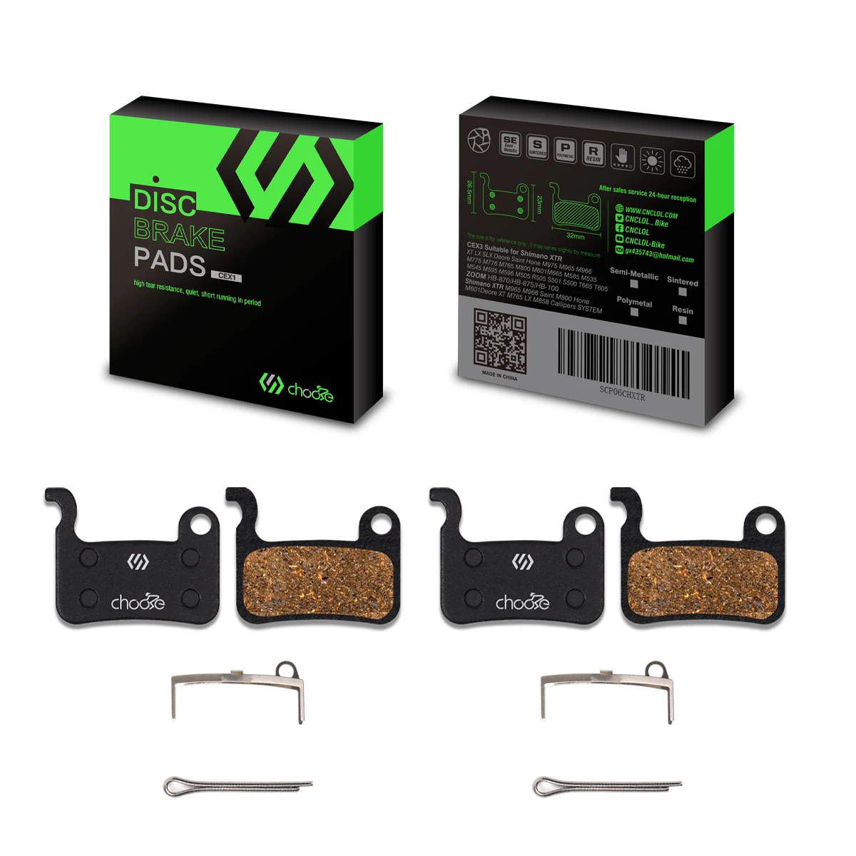 SUNTNUR Organic Resin Bike Brake Pad For SHIMANO DEORE XT M765 XTR M965 LX M585 SLX Hone M601 Alfine S500 Saint M800 2 Pair
SUNTNUR Organic Resin Bike Brake Pad For SHIMANO DEORE XT M765 XTR M965 LX M585 SLX Hone M601 Alfine S500 Saint M800 2 Pair