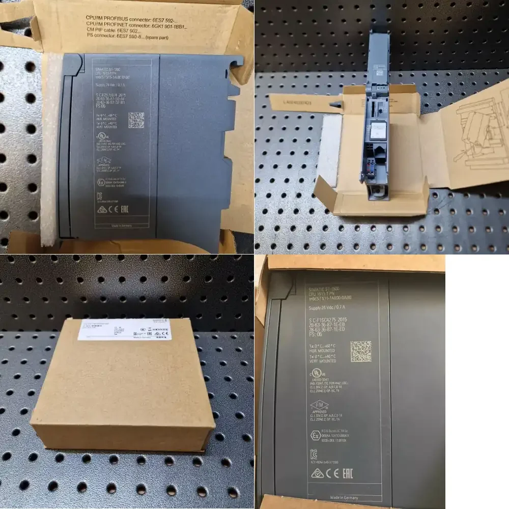 Brand New 6ES7513-1AL00-0AB0 6ES7511-1AK00-0AB0 6ES7513-1AL02-0AB0 Warranty 15 months
Brand New 6ES7513-1AL00-0AB0 6ES7511-1AK00-0AB0 6ES7513-1AL02-0AB0 Warranty 15 months