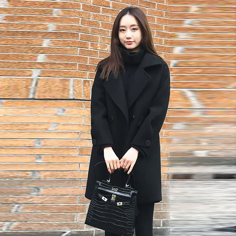 2023 New Autumn Winter Fashion Women Woolen Coat Waist Belt Slim Turn-Down Collar Coat Office Lady Loose Plus Cotton Warm Jacket
2023 New Autumn Winter Fashion Women Woolen Coat Waist Belt Slim Turn-Down Collar Coat Office Lady Loose Plus Cotton Warm Jacket