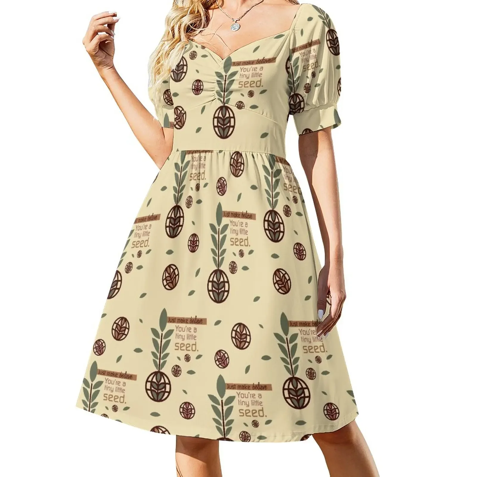 Living with the Land Short-Sleeved Dress Long dress Cocktail of dresses Female clothing
Living with the Land Short-Sleeved Dress Long dress Cocktail of dresses Female clothing